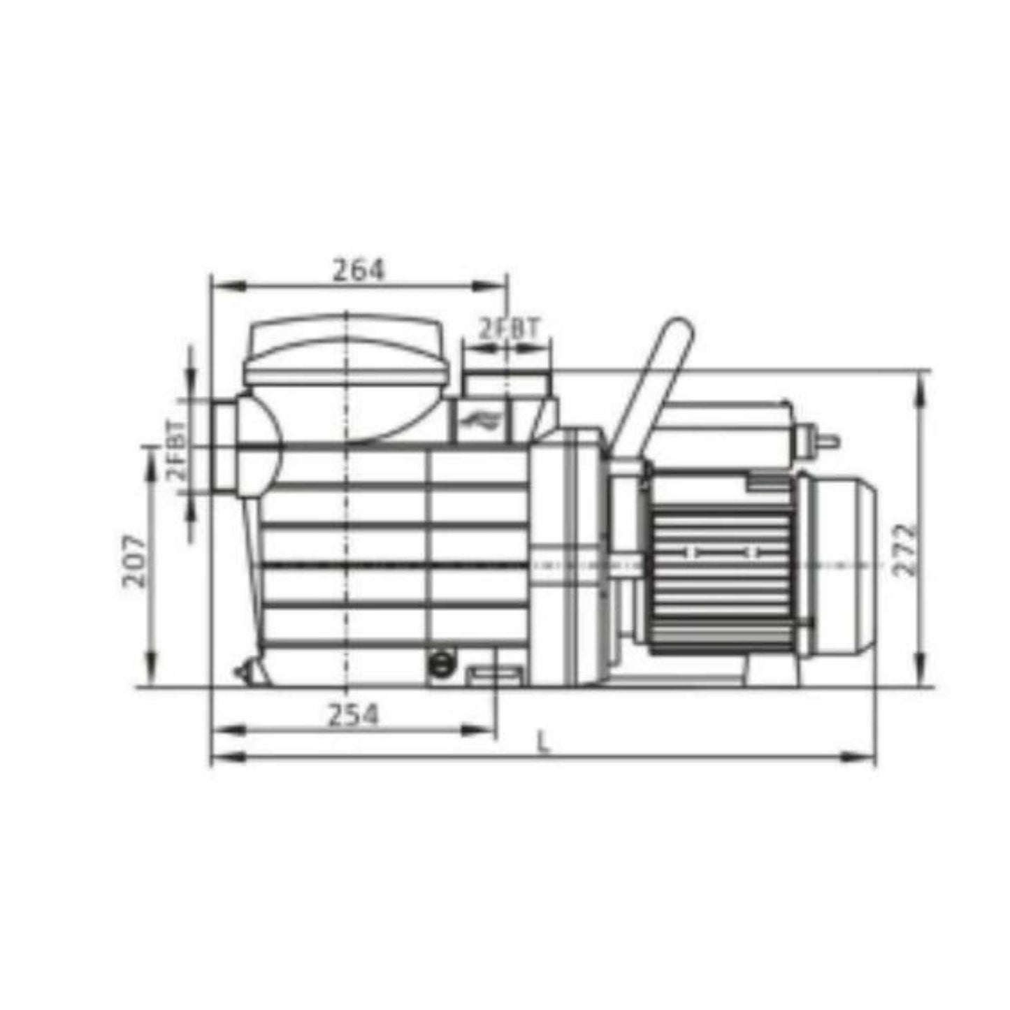 Hi-Flow 2.0HP Pump